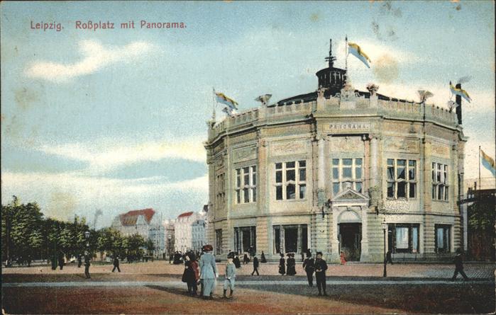 Leipzig Roßplatz Panorama