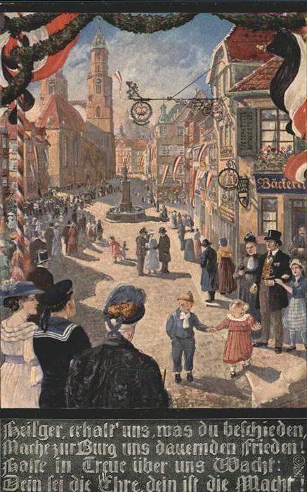 Leipzig Gedenkkarte