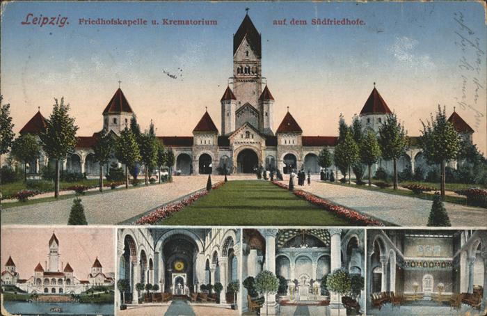Leipzig Friedhofskapelle Krematorium Südfriedho