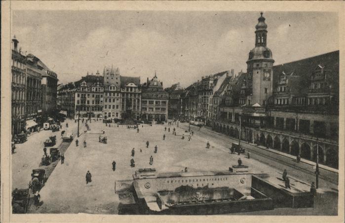 LEIPZIG Sachsen Markt Peterstrasse