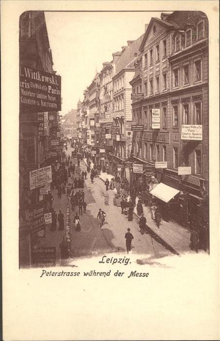 Leipzig Peterstrasse Messe