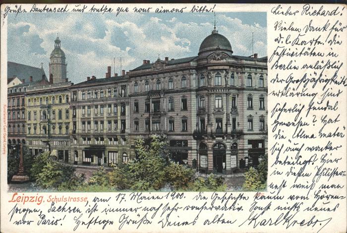 Leipzig Schulstrasse