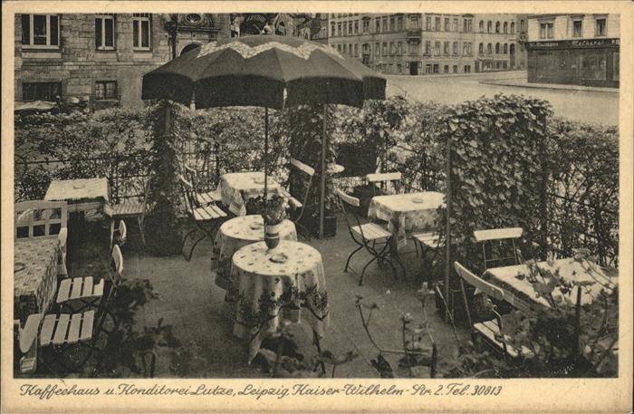Leipzig Kaiser-Wilhelm-Str. Kaffeehaus Konditor