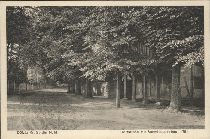 Leipzig Dorfstrasse Schmiede 1781