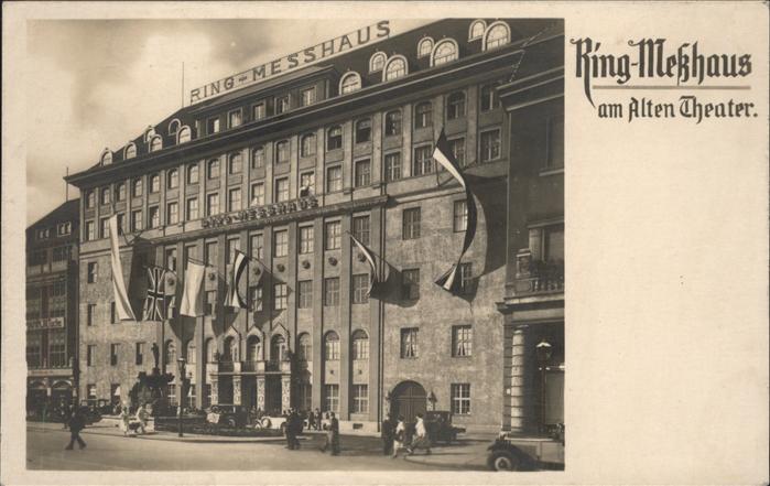 Leipzig Ring-Messhaus am Alten Theater