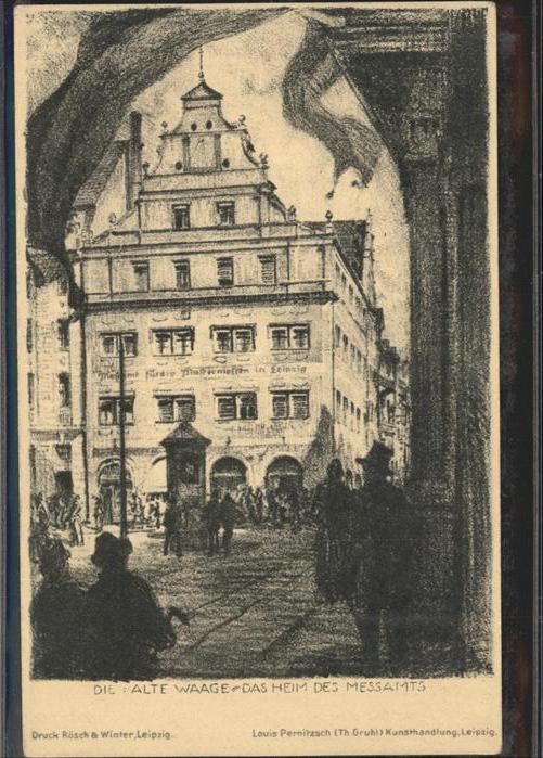 Leipzig Alte Waage Heim Messeamt