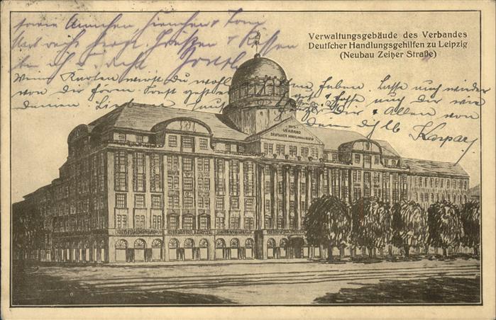 Leipzig Verwaltungsgebäude Verbandes Handlungsg