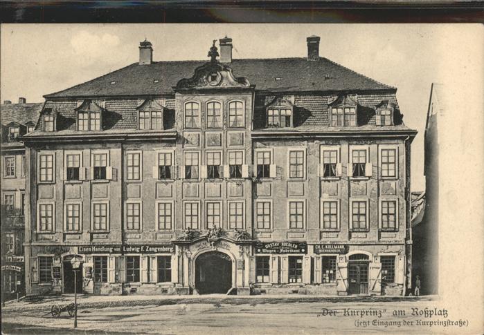 Leipzig Rossplatz Der Kurprinz