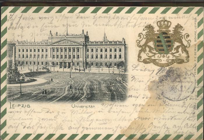 Leipzig Universität Wappen