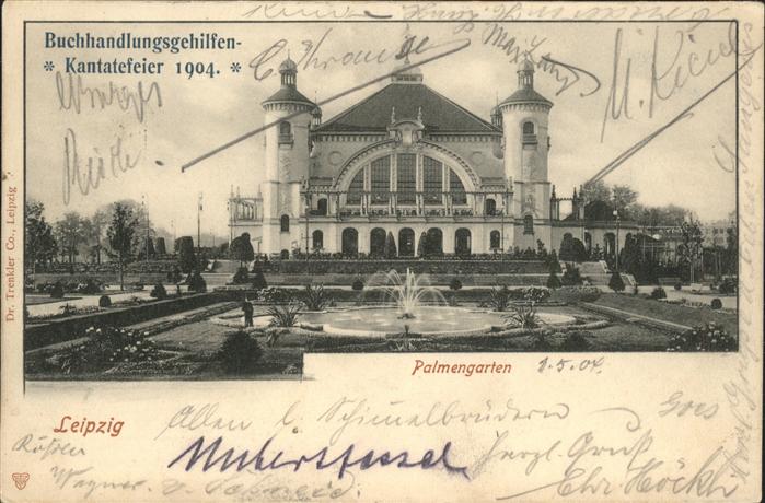 Leipzig Palmengarten Kantafeier