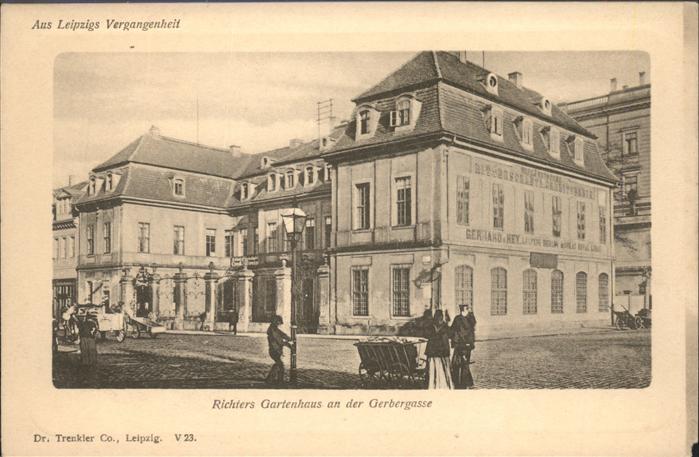 Leipzig Richters Gartenhaus Gerbergasse