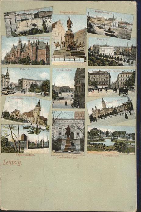 Leipzig Augustusplatz Rathaus