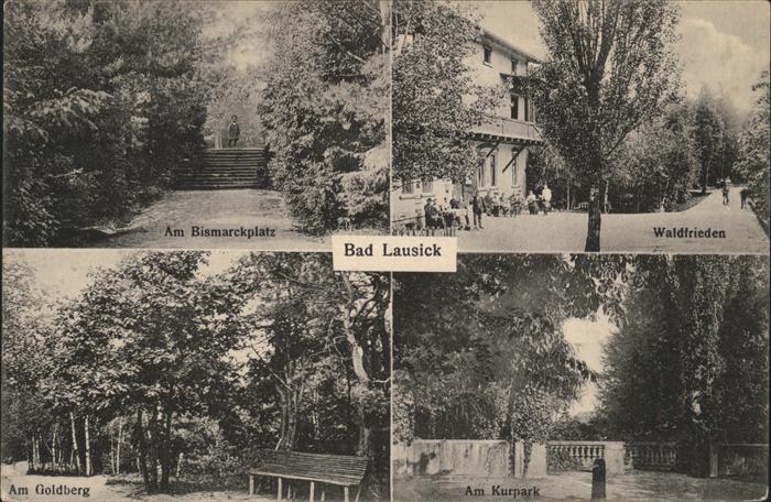 Bad Lausick Bismarckplatz u.Waldfrieden