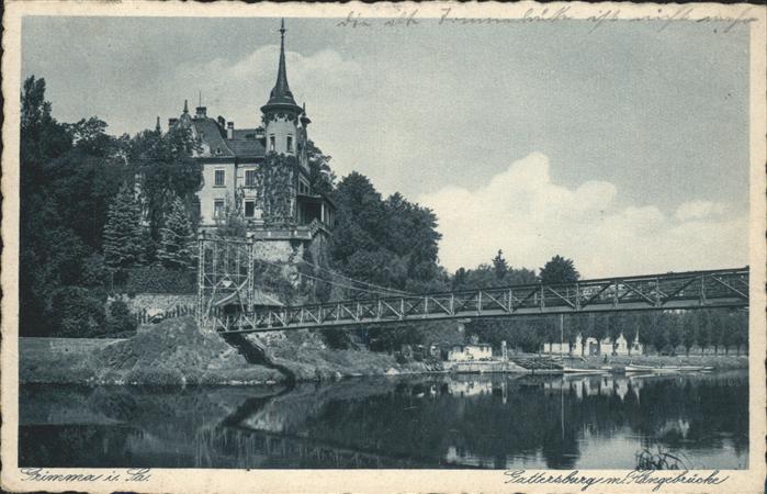 Grimma Gattersburg u.Hängebrücke