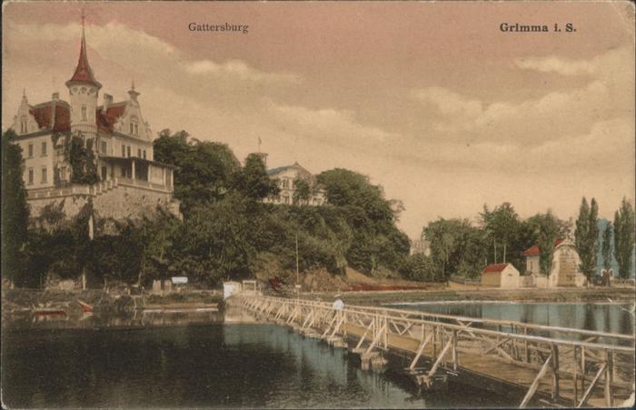 Grimma Gattersburg u.Tonnenbrücke