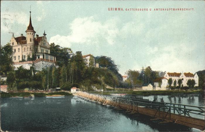Grimma Gattersburg u.Tonnenbrücke