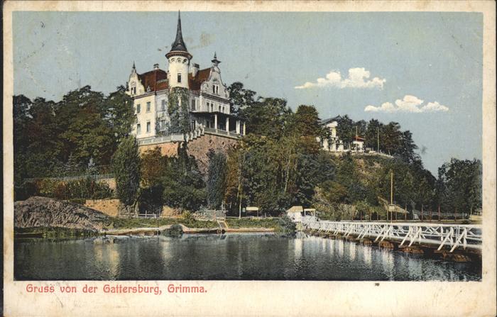 Grimma Gattersburg u.Tonnenbrücke