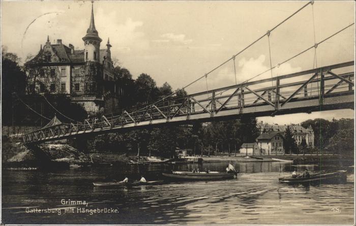 Grimma Gattersburg u.Hängebrücke