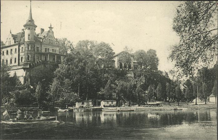 Grimma Gattersburg mit Teich