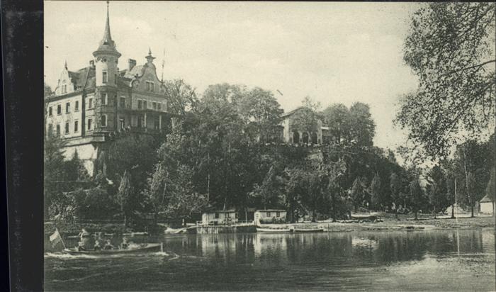 Grimma Gattersburg mit Teich