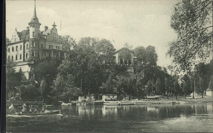 Grimma Gattersburg mit Teich