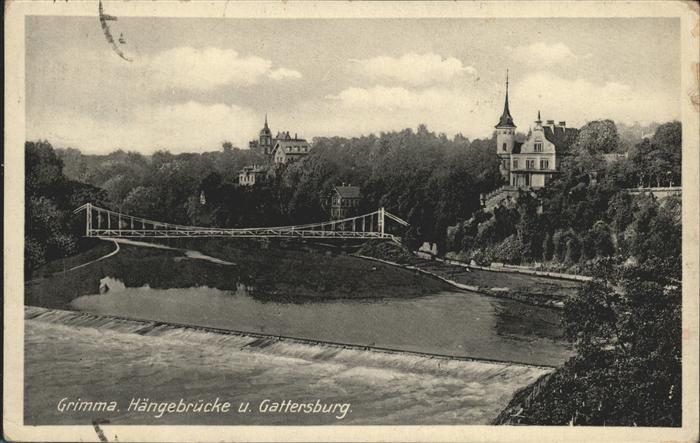 Grimma Gattersburg u.Hängebrücke