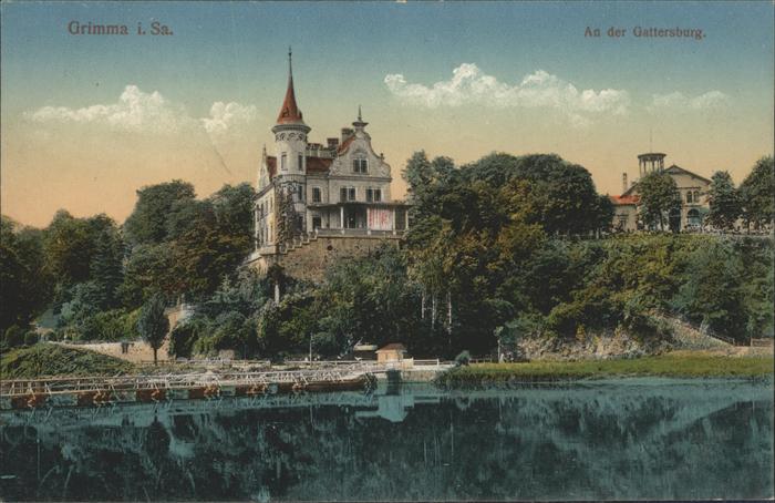 Grimma Gattersburg u.Tonnenbrücke