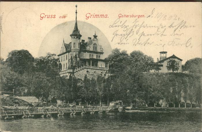 Grimma Gattersburgen u.Tonnenbrücke