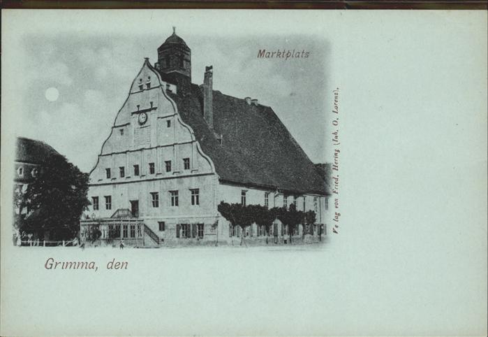 Grimma Marktplatz