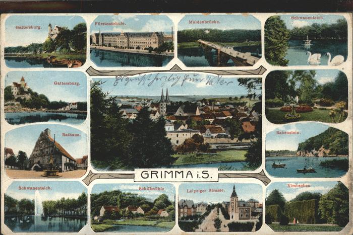 Grimma Schiffmühle u.Schwanenteich