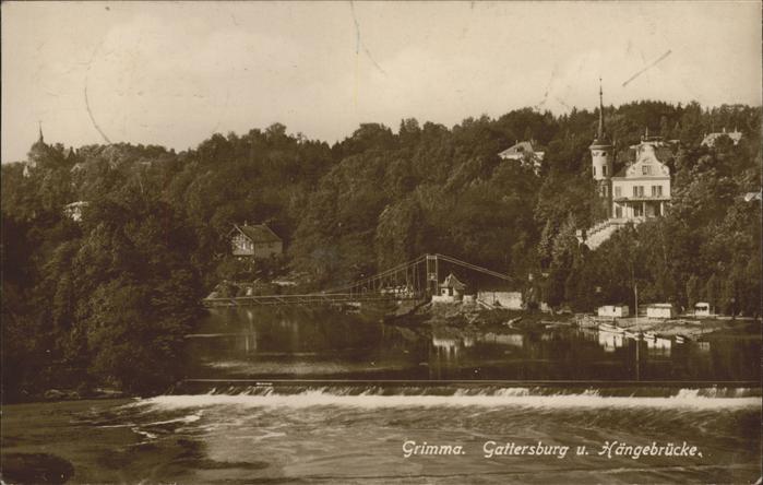 Grimma Gattersburg u.Hängebrücke