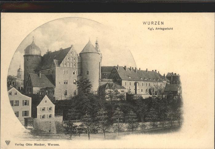 Wurzen Sachsen Kgl.Amtsgericht