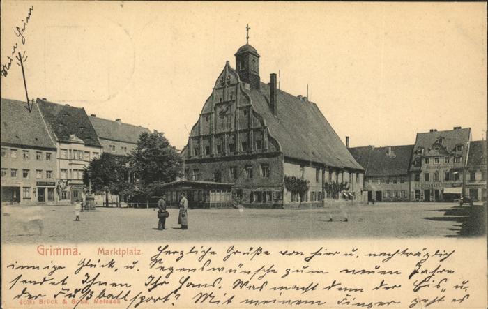 Grimma Marktplatz