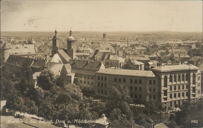 Wurzen Sachsen Schloss Dom u.Mädchenschule
