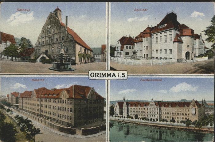 Grimma Rathaus u.Fürstenschule
