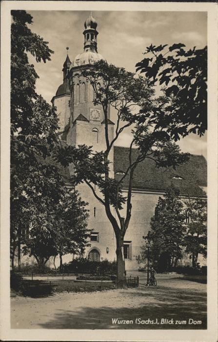 Wurzen Sachsen Partie am Dom
