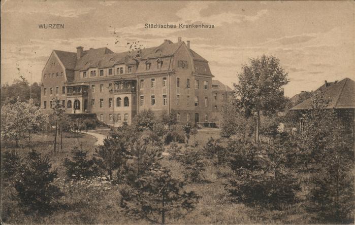 Wurzen Sachsen Städt.Krankenhaus