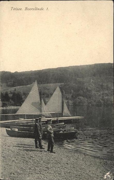 TITISEE Schwarzwald BW Bootslaende