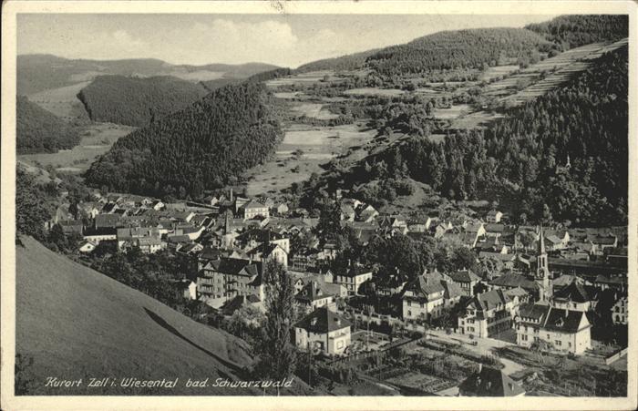 Zell Wiesental Schwarzwald Stadt