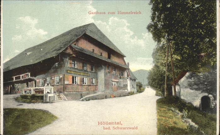 Himmelreich Hoellsteig Schwarzwald