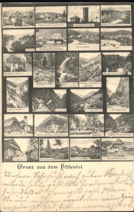 Hoellental Schwarzwald Löffelschmiede Seebuck