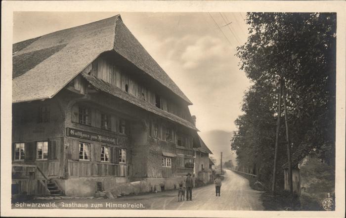 Himmelreich Hoellsteig Schwarzwald Gasthaus zum Himmelreich