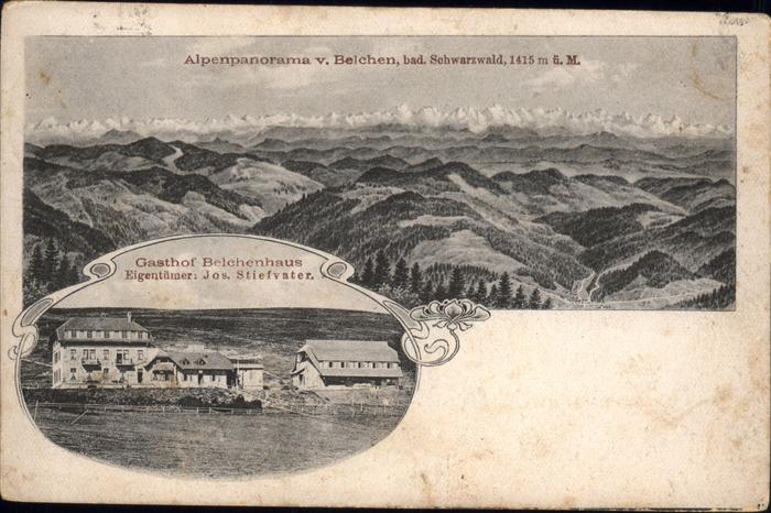 Belchen Baden Alpenpanorama Gasthof Belchenhaus