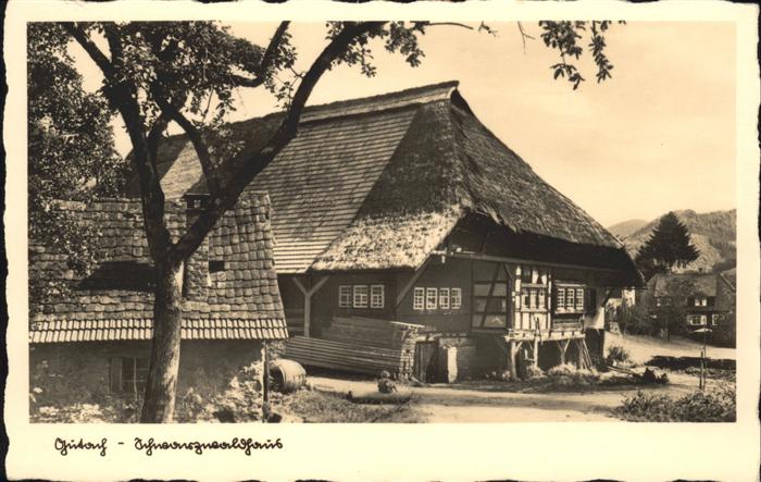 Schwarzwald Schmierlach Schwarzwaldhaus