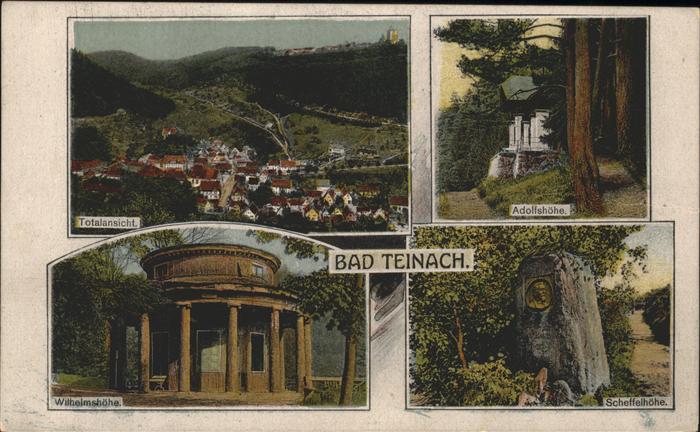 Bad Teinach-Zavelstein Adolfshöhe Scheffelhöhe
