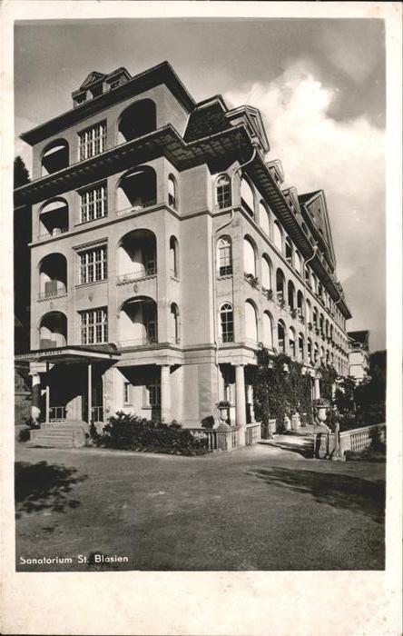 St Blasien Sanatorium