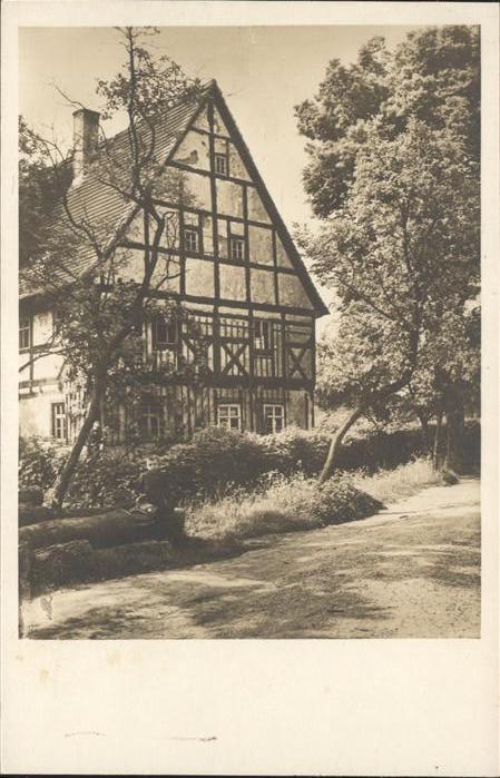 Jahna Altes Fachwerkhaus
