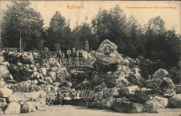 Rosswein Sachsen Bismarckdenkmal Hartenberge