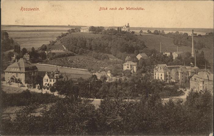 Rosswein Sachsen Wettinhoehe