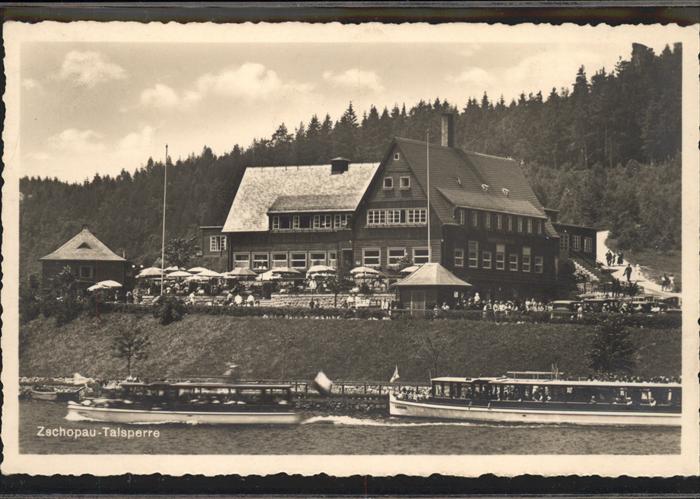 Kriebstein Gaststätte Talsperre Schiffe